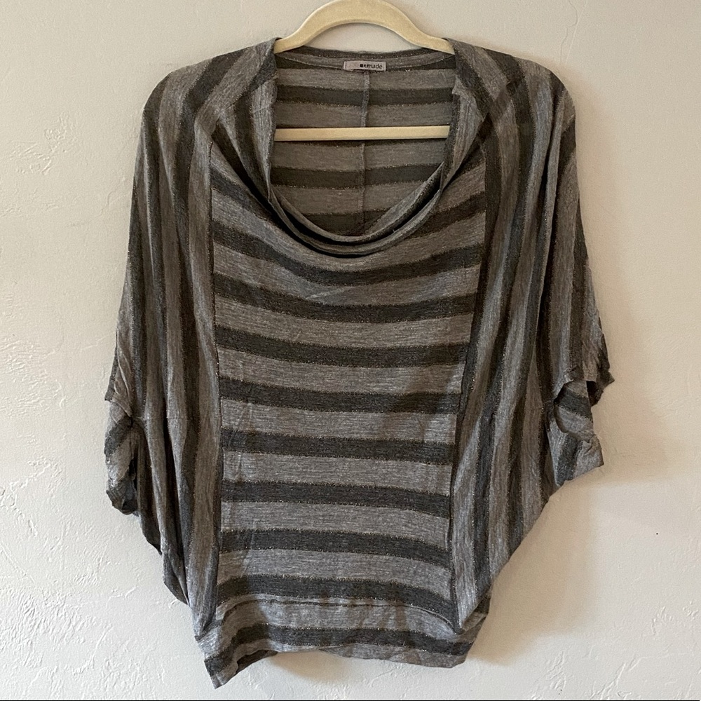 LA Made Gold Lurex Dolman Top